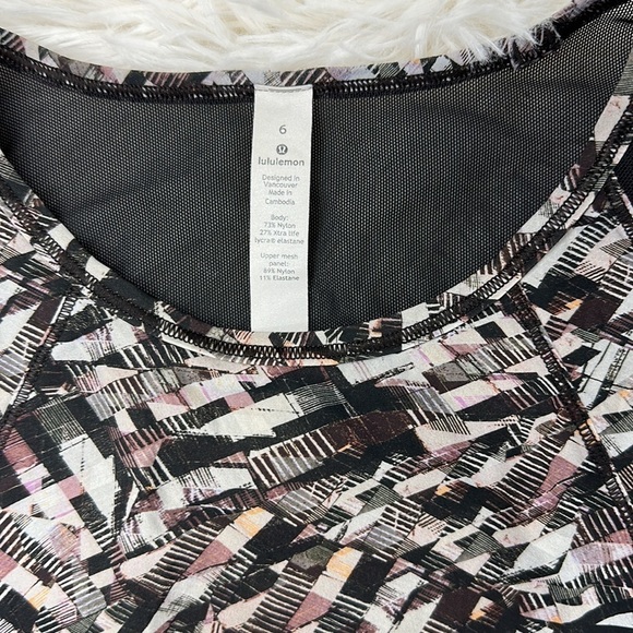 Lululemon Sculpt Tank Kaleidoscopic Pink Multi - Picture 2 of 4
